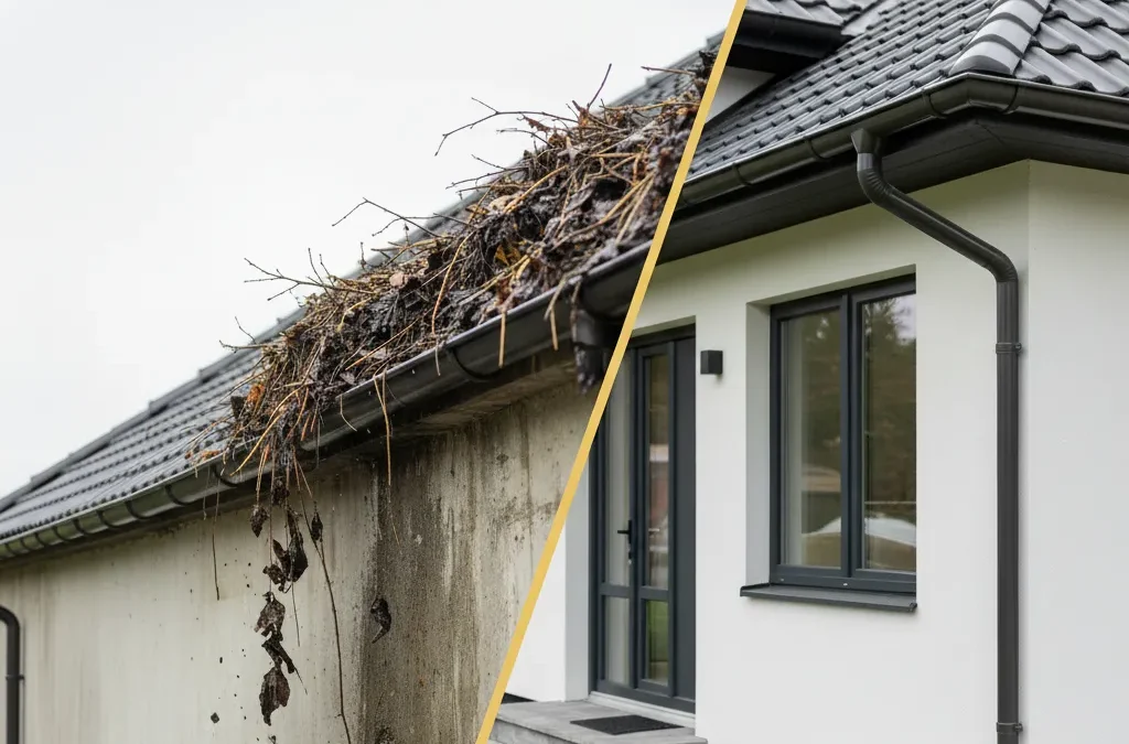 Frustrated with High Gutter Maintenance? Seamless Gutters Are the Answer