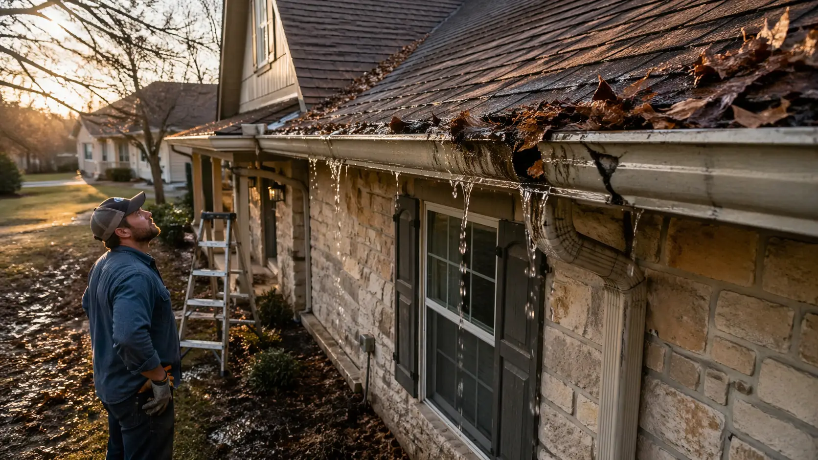 gutter cleaning